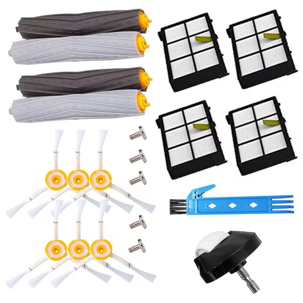 DOKKOO Accessories Kit for iRobot Roomba 800 900 Series, Parts for 805 850 860 861 865 866 870 871 875 876 880 885 886 890 891 895 896 96 96 96 96 96 96 96 96 0 965 966 980 981