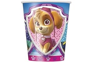 Unique Nickelodeon 9OZ Girl Paw Patrol Party Cups, 8 Count