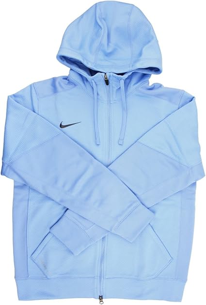 nike blue therma fit hoodie