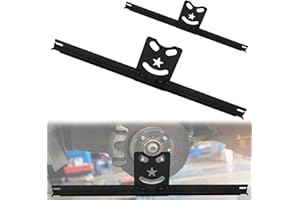 Ertuohg Wheel Alignment Tool Plates, Heavy Duty Toe Alignment Tool Plates, Car Alignment Tool Kit for Accurate Measurement an