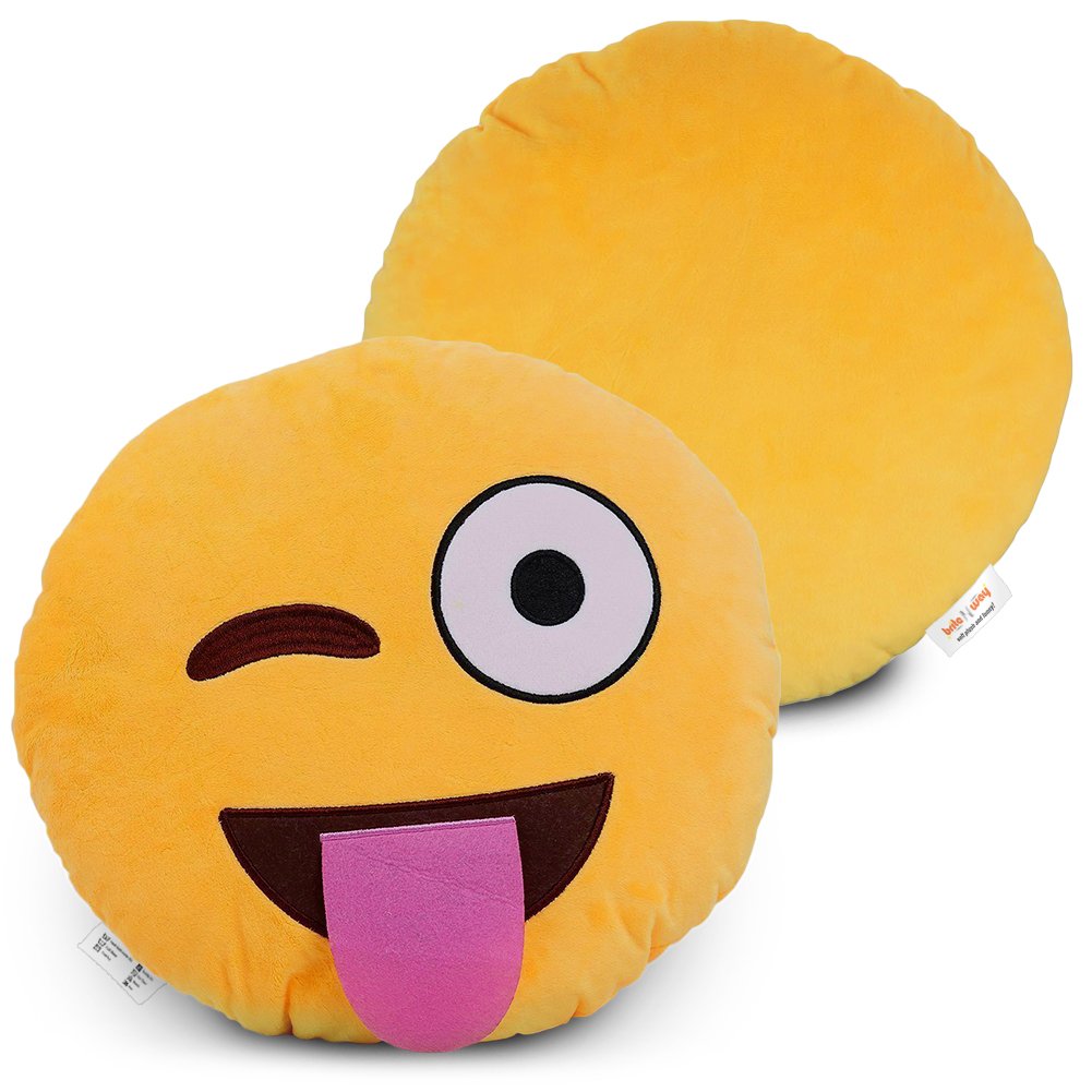smiley cushions set
