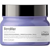 L'Oreal Professionnel Blondifier Nourishing Mask, Soothing Treatment, Restores Color-Treated, Enhances Shine, Fights Brass, B