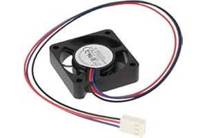 eMagTech 12V 0.15A 3-Wire Brushless Cooling Fan EFB0412HHA-2510-3P for Computers Servers with 2510-3P Connctor 40x40x10mm