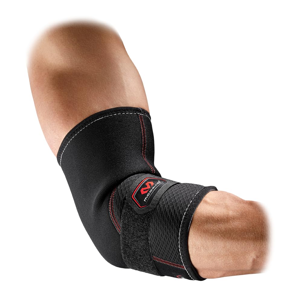 McDavid Tennis Elbow Support - Black, Size Small