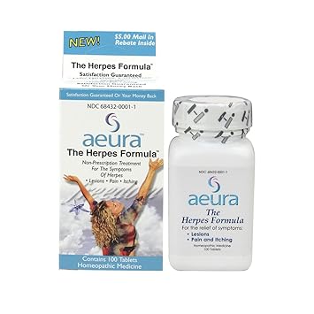 Amazon Com Aeura Herpes Sore Inside Mouth Treatment 100 Count