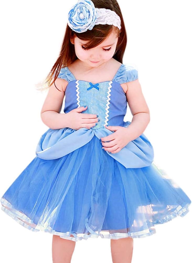 Newborn Infant Baby Girls Dress Outfits Bridesmaid Cute