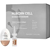 BLANC DUBU Nuborn Cell Go Back Exosome Ampoule Kit | Advanced Moisturizing Stem Cell Serum Ampoule for Dry Skin | Intense Hydration with Collagen Peptides | Made in Korea, 8ea x 0.3g | 60ml