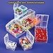 Cottage Mills Large Connect-A-Box 6 pcs from Small item storage system that connects and stacks. Perfect for little things like beads, findings and parts. 2 packages of 3.