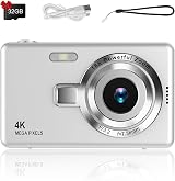 Taichaeu Digital Camera 1080P 44MP 2.4" LCD 16X Zoom 32GB Card Included view 8