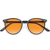 R.F.YFQH Sleep Blue Light Blocking Glasses for Men and Women, Computer Gaming Glasses Anti Eyestrain & UV Glare