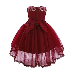 Baby Girl Birthday Dress Christening Baptism Lace