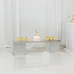 Efavormart Silver Plexiglass Connector Plate for