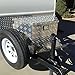 Yaheetech Aluminum Trailer Truck Pickup Underbody Underbed Tongue Tool Box Storage Box
