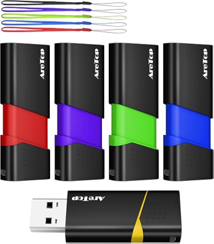 thumbnail image 2 of Kootion U215 Flash Thumb Drives 5/10 Pack – USB 2.0, 1G To 32G, Metal LED 2 of 5