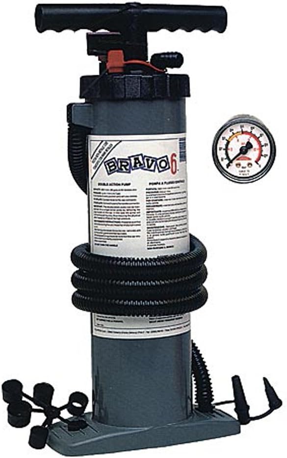 Double action pump with manometer air pump Bravo 6 Amazon.co.uk