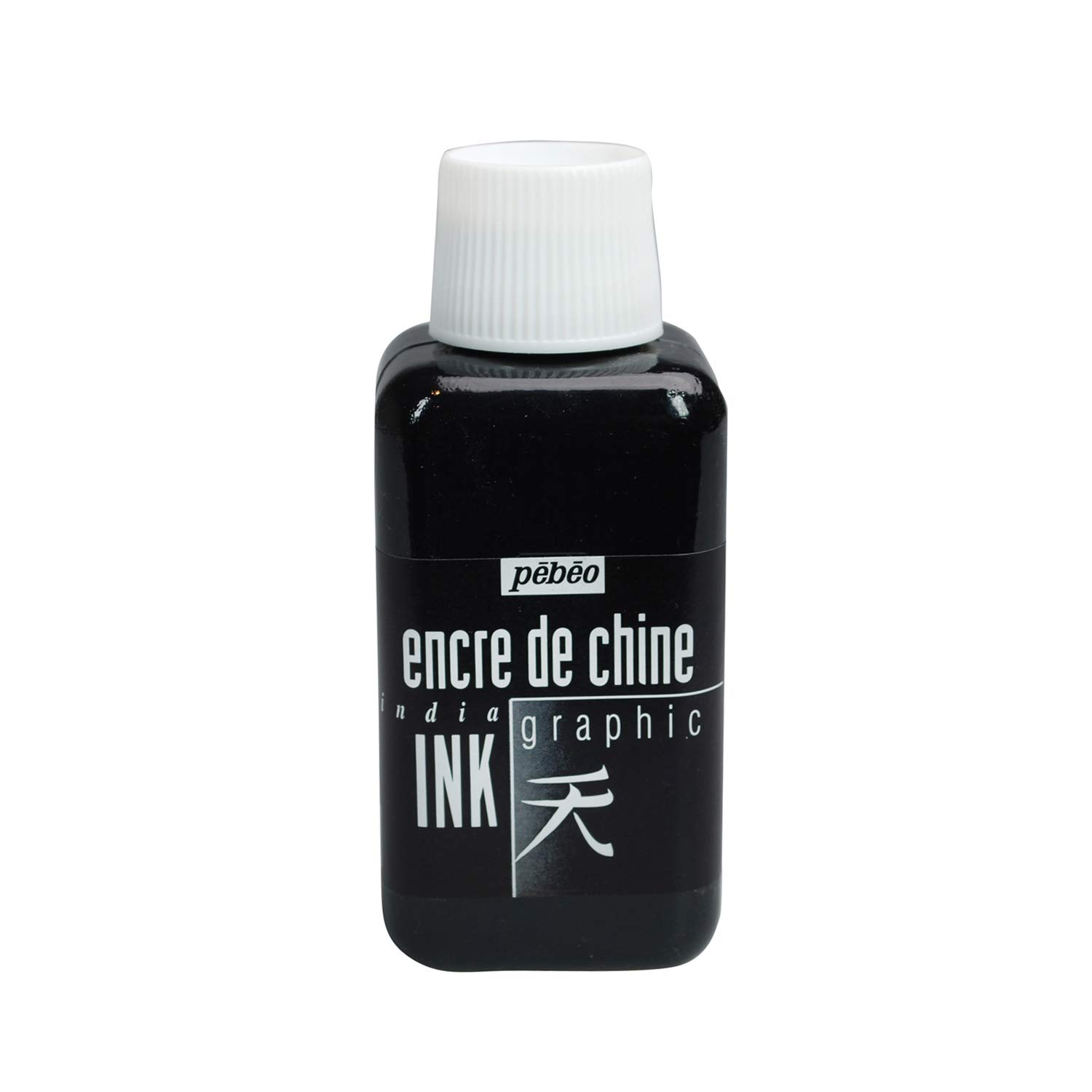 Pebeo Pébéo-Graphic Black Liquid Service to Your Creativity-India Ink 250 ml, 250ml