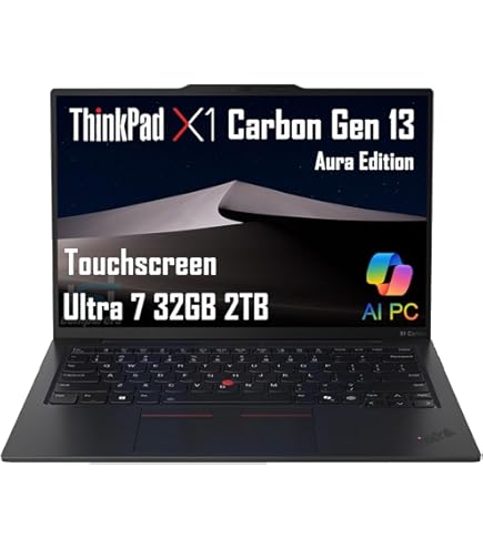 Amazon.com: Lenovo ThinkPad X1 Carbon G12 Business Laptop, 14
