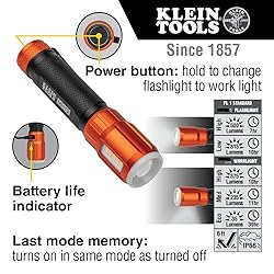 Klein Tools 56412 Rechargeable LED Flashlight with