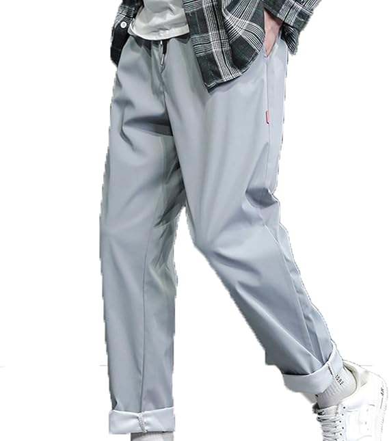 Amazon チノパンツ メンズズボン 夏服 ワイドパンツ ジョガーパンツ カジュアル ボトム ゆったり 人気 大きいサイズ オシャレ ユニセックス 通学 旅行 カジュアル 日常 ロング丈 ゴム紐付き ジーンズ 無地 9分丈 男性用 動きやすい ジーンズ 通販