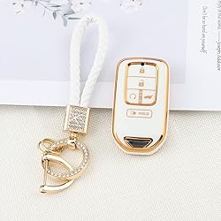 PIFOOG Key Fob Cover for Honda 5 Buttons Car Keys