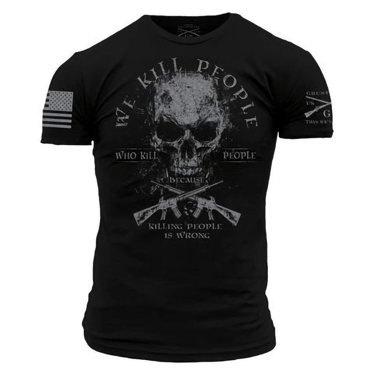 Buy Grunt Style WE Kill Revisited T-Shirt - 2XL Black at Amazon.in
