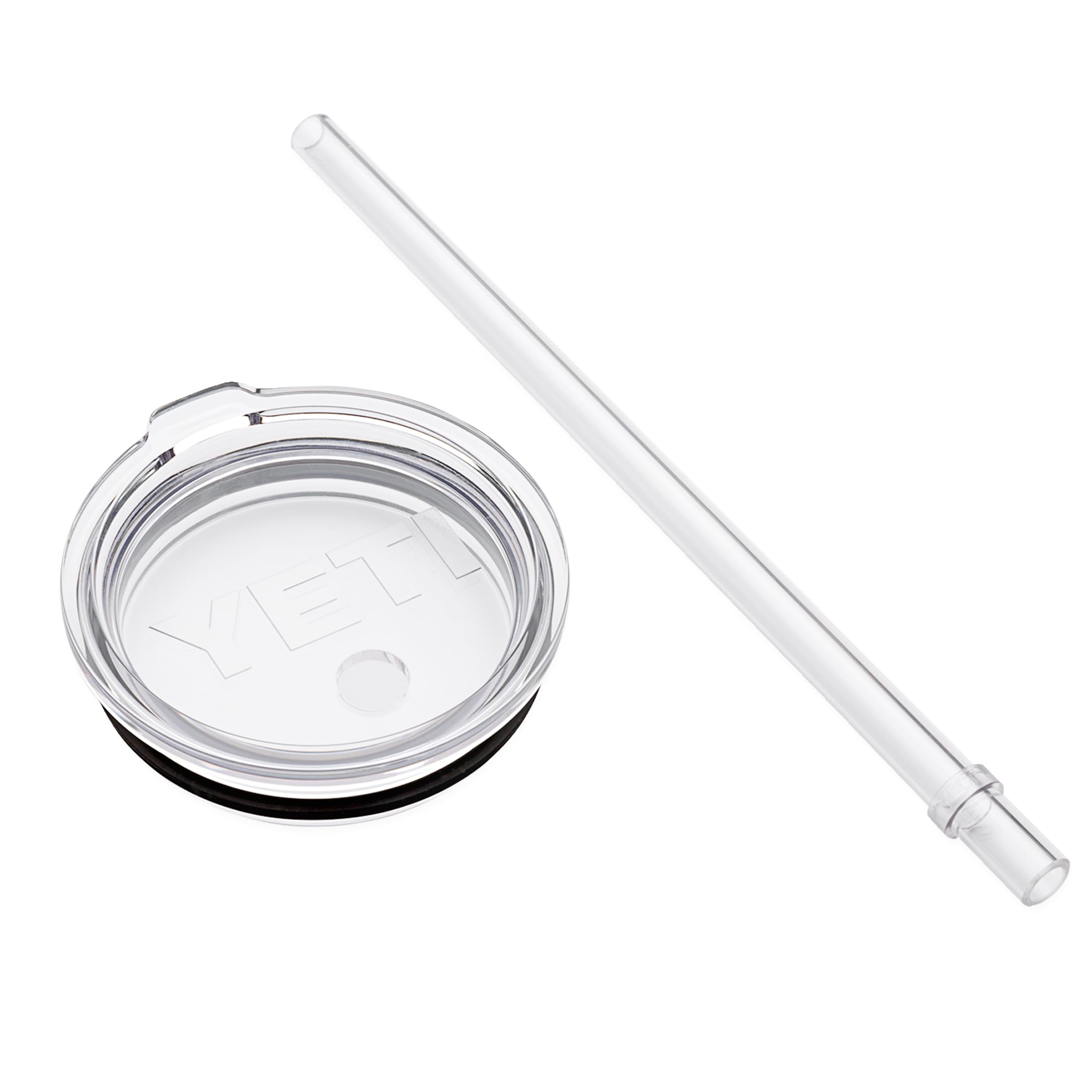 YETI Rambler Tumbler Straw Lid, Reusable Shatter-Resistant lid with Straw, White, Medium, 20oz (591ml)