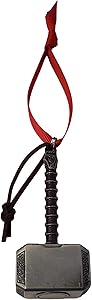 Fandom Emporium Thor's Hammer Mjolnir Ornament Gift Christmas Tree Winter Holiday Fandom Teen Adult Present Fan Pendant Durable