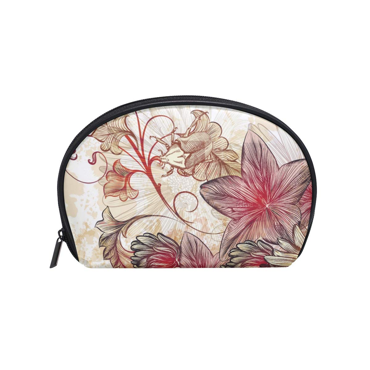 flower toiletry bag