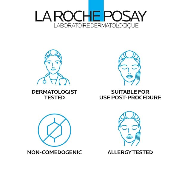 LA ROCHE-POSAY CICAPLAST BALM B5 UV SPF 50, VITAMIN B5 + SHEA BUTTER + TRIBIOMA + MADECASSOSIDE + ZINC OXIDE SUNSCREEN, POST TREATMENT SKIN PROTECTANT WITH SPF, MULTI-PURPOSE CREAM FOR DRY SKIN
