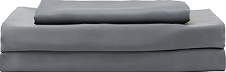 Hotel Sheets DirectDuvet Cover Bed Linen Set, 3 -Piece Set, Dark Gray, King