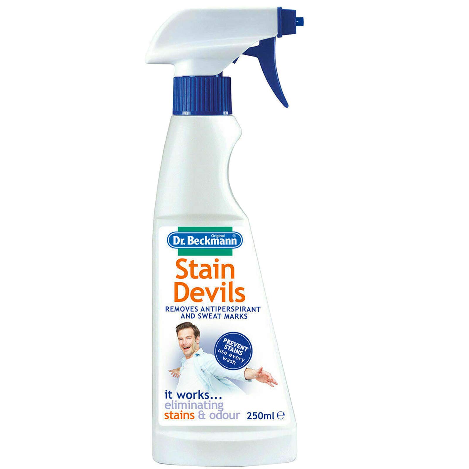 Dr Beckmann Stain Devils Antiperspirant & Sweat Mark Remover Spray (250ml)