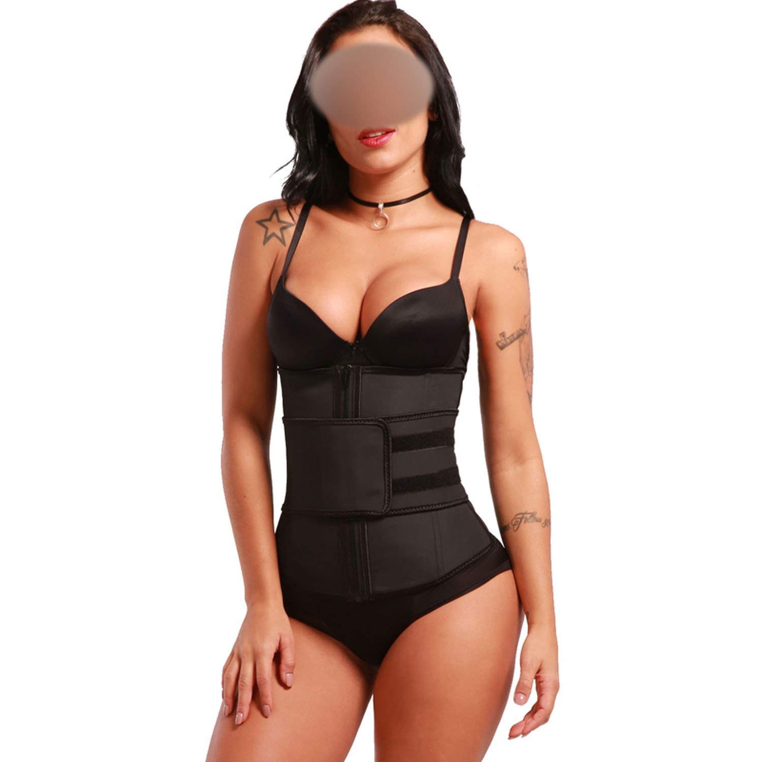 I Need You Abdominal Belt High Compression Zipper Plus Size
