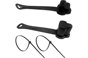 NYTKL 2PCS 3 Prong Plug Protector, Waterproof Electrical Plug Protector for Engine Block Heater Cords, Weatherproof Extension Cord End Cover Safety Caps for 120-Volt Plugs