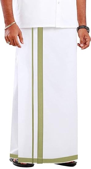 Selvamani tex Mens pure cotton dhoti