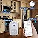 Superior Quality Mini Wifi-Enabled Smart Outlet By OOSSXX - No-Hub Wireless Plug - Compatible With Lights, Home Appliances - Remote Control With Smartphone/Tablet - Works W/ Amazon Alexa