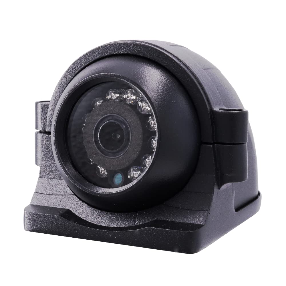 Photo 1 of (ONLY Work with JOINLGO DVR) 4-PIN 9mm Port, NTSC Mode 1080P 2.0MP Resolution AHD Side View Car Camera Duty Metal Case IP68 Rate Waterproof IR Night Vision for Truck Van Bus