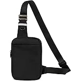 OSOCE Small Sling Bag for Men and Women with RFID Pocket, Anti Theft Crossbody Chest Bag Casual Travel Bag for Hiking