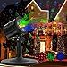 HappyHapi Laser Christmas Lights, Red & Green & Blue Star Projector, Moving Star Laser with 19 Patterns in 5 Themes for Christmas, Waterproof Laser Lights Projector with RF Remote Controller
