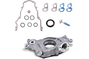 MDSAFM M295HV High Volume LS Oil Pump Kit with Gaskets and Balancer Bolt for Chevrolet Silverado Avalanche Suburban Tahoe Trailblazer GMC Sierra Yukon Cadillac Escalade, Fits 4.8L 5.3L 6.0L Engine