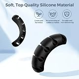 UNBREAKcable 5 Pack Silicone Cable Holder Clips Organizer for Desk, USB Wire view 3