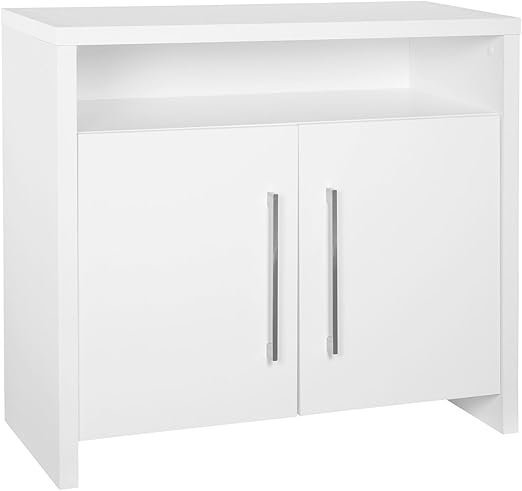 Amazon Com Closetmaid 1655 2 Door Storage Cabinet With Shelf White Home Kitchen