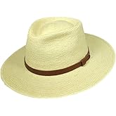SunBody Hats Tear Drop Guatemalan Plam Leaf Straw Fedora Hat