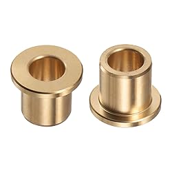 HARFINGTON 2pcs Flange Bearing Sleeve 12mm Bore