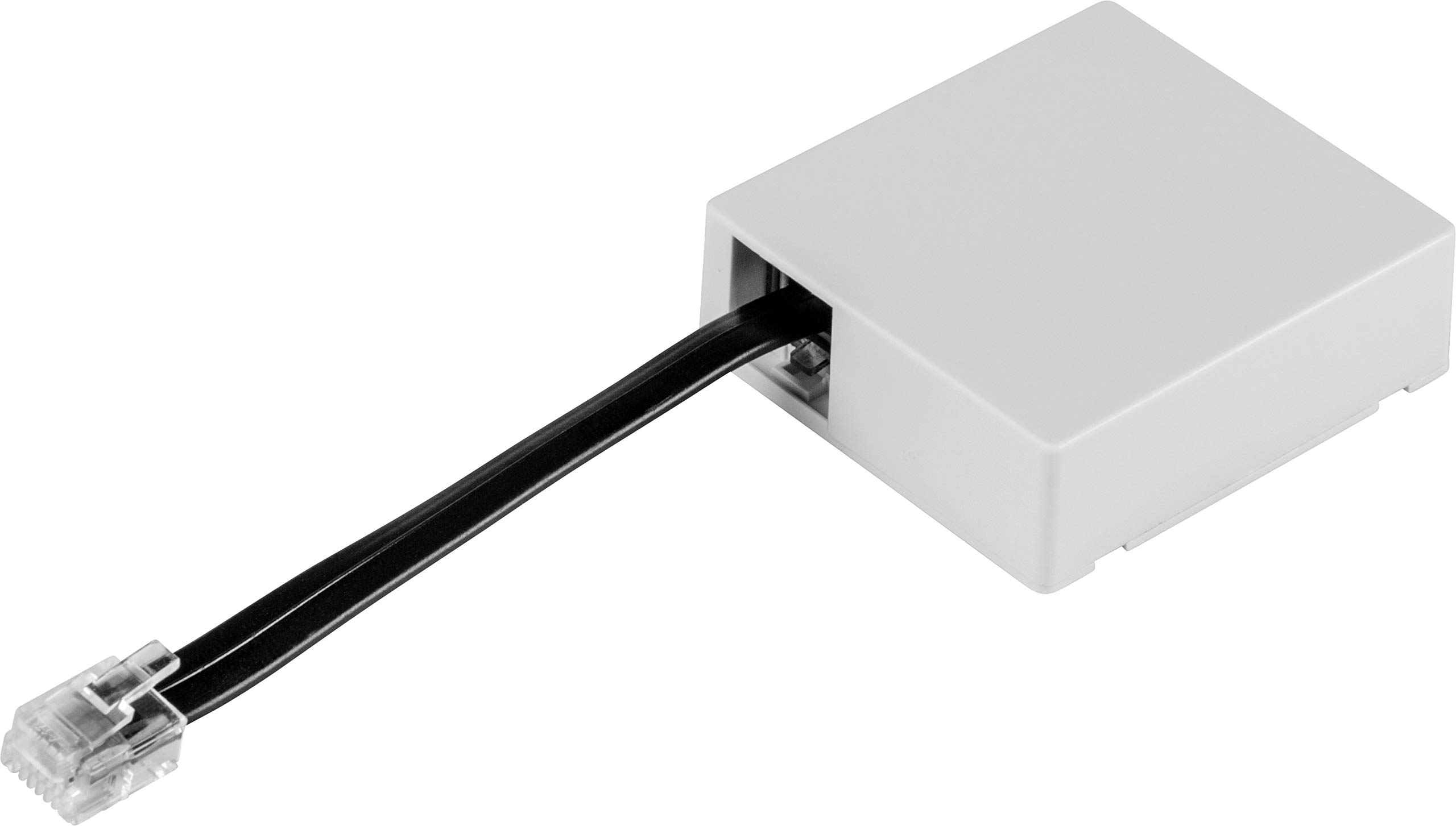 Hörmann Gateway (for controlling garage door drives via Homematic IP Smart Homa system, incl. connection cable, 51×47.5×16 mm) 4511629, white
