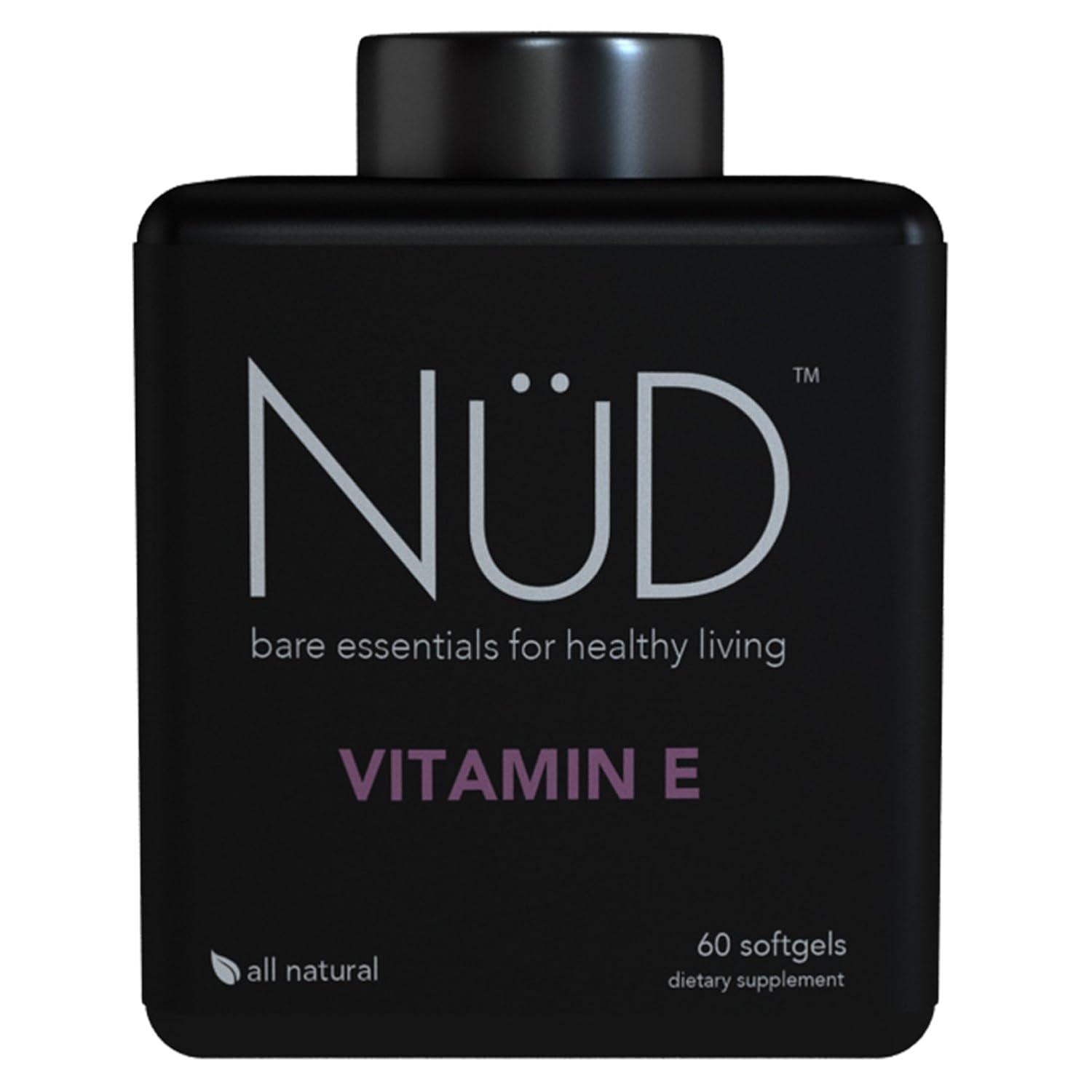 All Natural Vitamin E 400 Iu Powerful Antioxidant For Protection Against Free Radicals Take For Healthy Skin Eyes And Heart 60 Soft Gel
