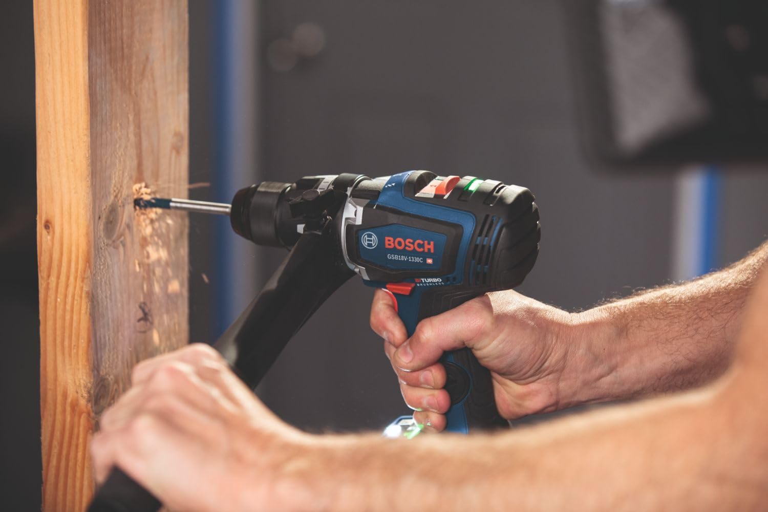 Bosch GSB18V-1330CN PROFACTOR? 18V Connected-Ready 1/2 In. Hammer Drill/Driver (Bare Tool)