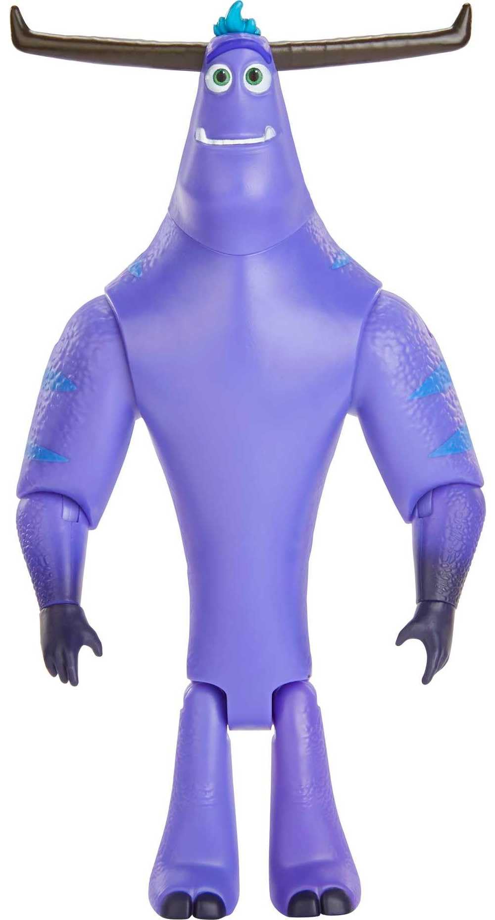 Disney Pixar ​Monsters at Work Tylor Tuskmon Action Figure, Collectible Disney Plus Character Toy, 7.9-in / 20.1-cm Tall Highly Posable with Authentic Detail, Kids Gift Ages 3 Years & Older
