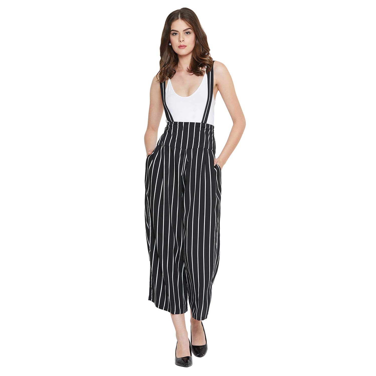 plazo dungaree dress