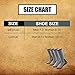Merino Wool Hiking Socks, RTZAT Unisex Winter Super Warm Thick Thermal Camping Outdoor Crew Socks, 1/2/4 Pairs