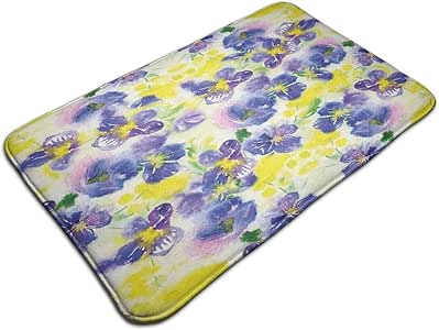 DJKMI Alfombra de baño (32 x 20) de Espuma viscoelástica para baño, con